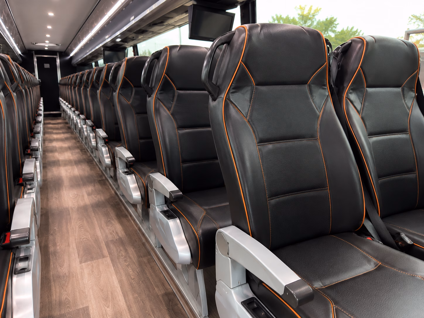 high point corporate event transportation onboard seating