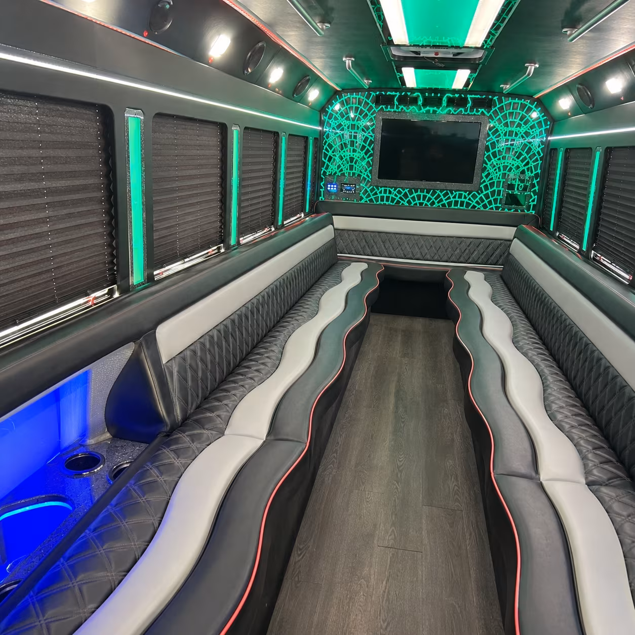 high point corporate party bus rental