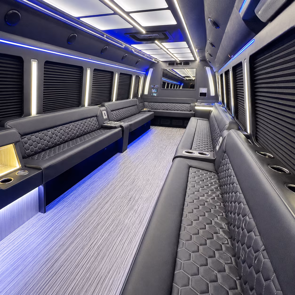 high point holiday party bus rental