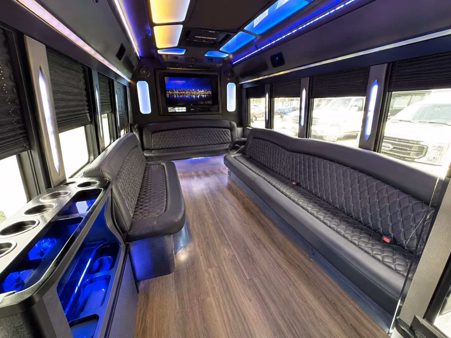 high point night out party bus rental