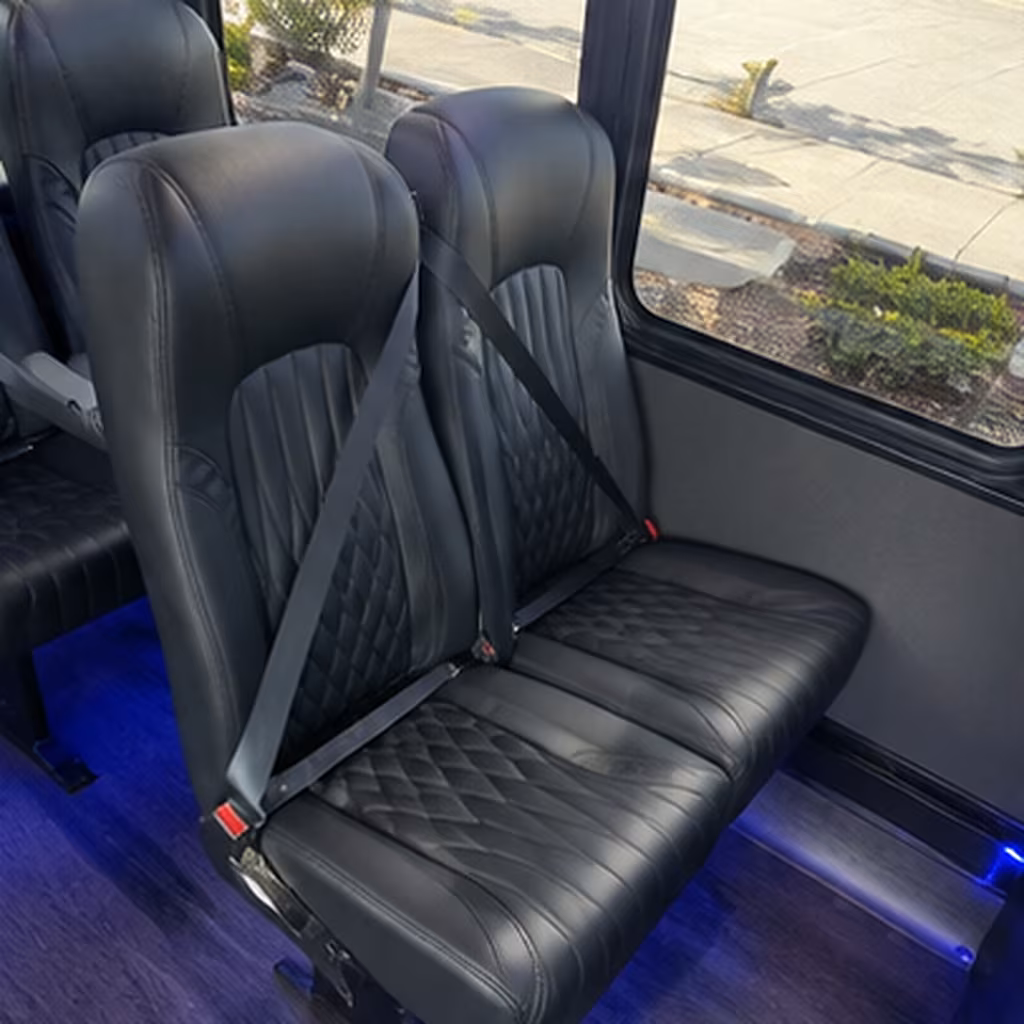 high point prom transportation onboard seating