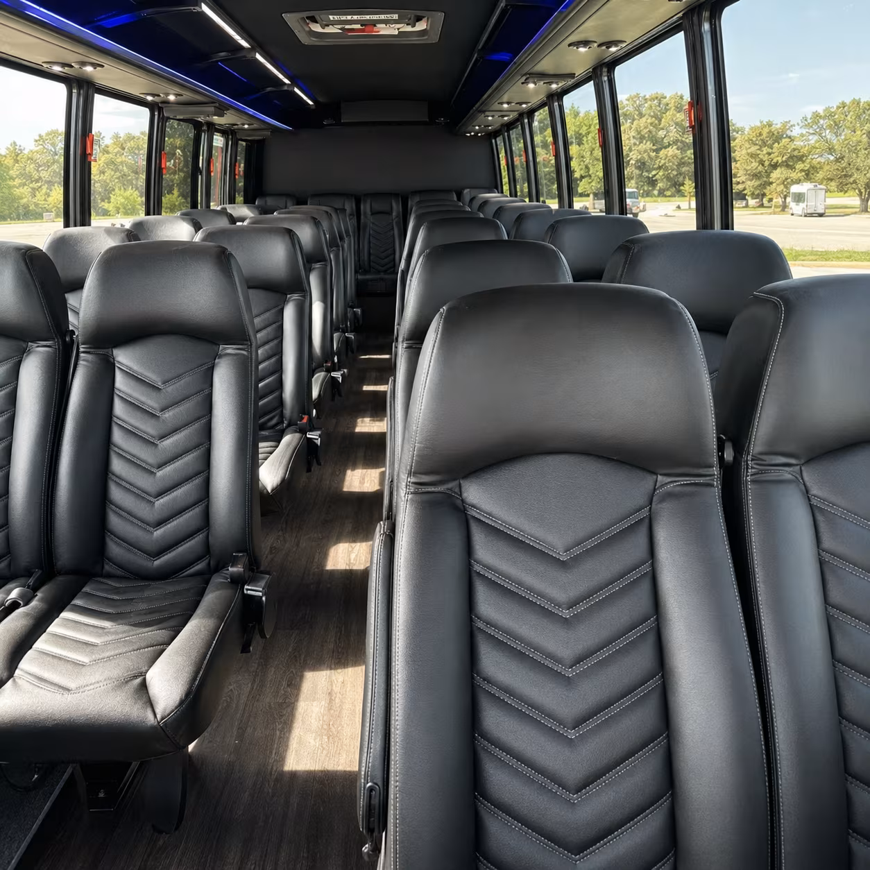high point wine tour brewery transportation onboard seating
