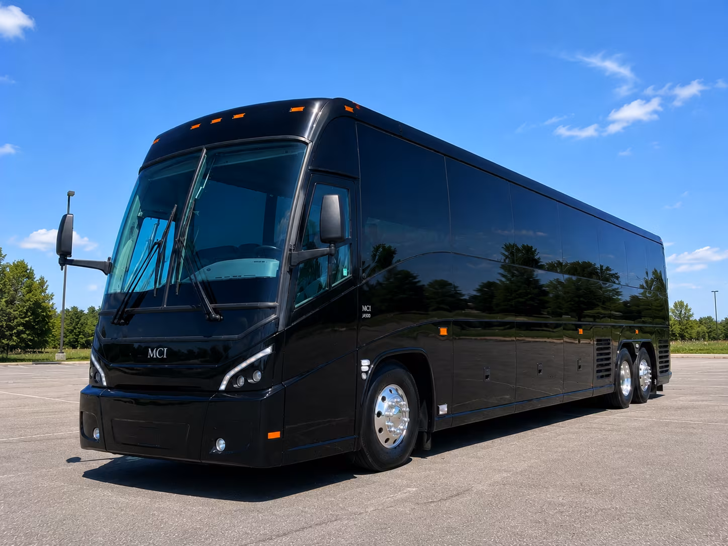 how distance and duration affect charter bus rates in high point