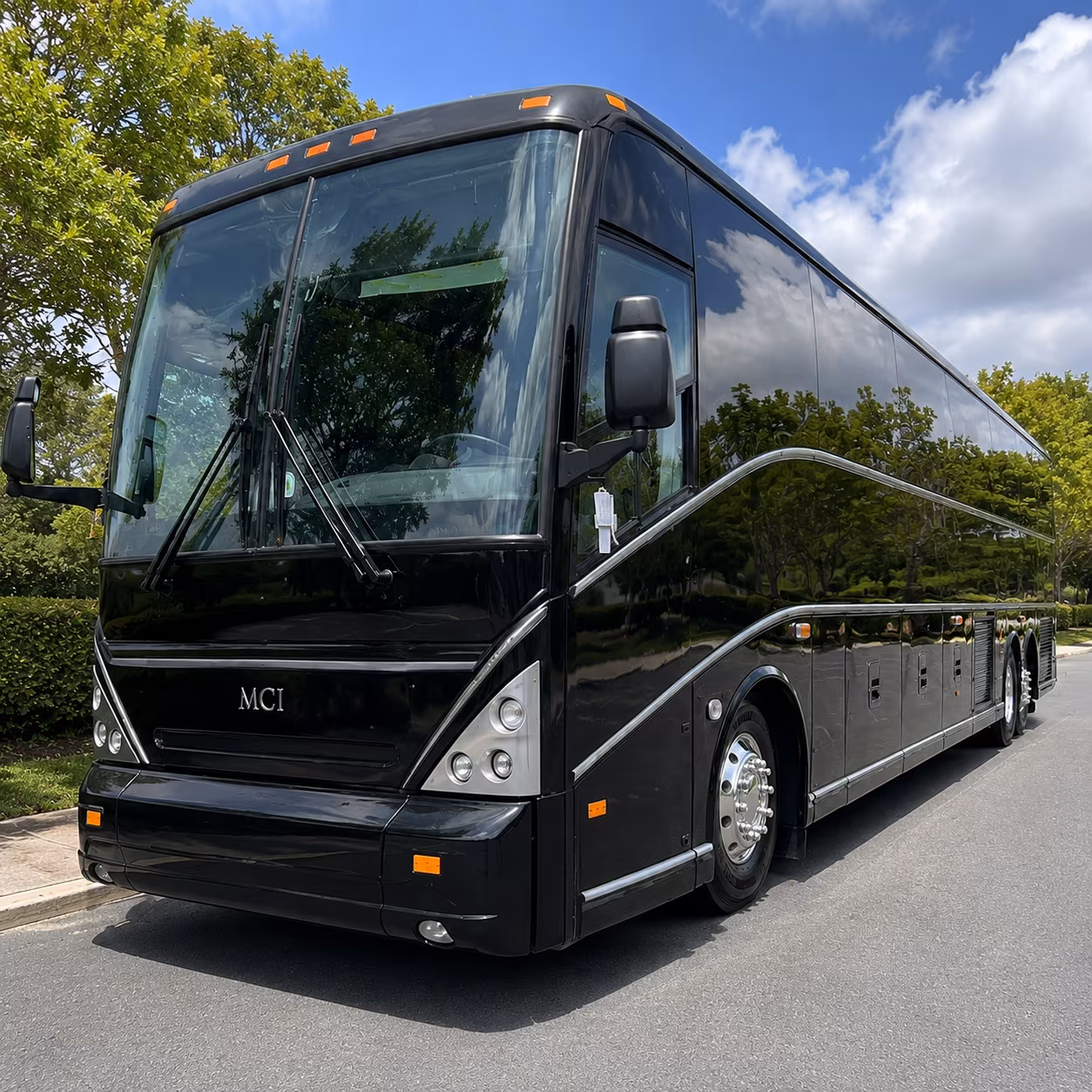 prom and school event buses across the triad